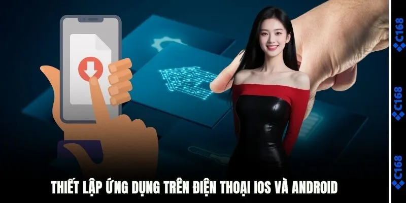 Thiết lập ứng dụng trên điện thoại iOS và Android